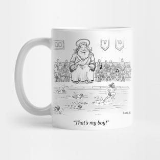 Jesus Swims Mug